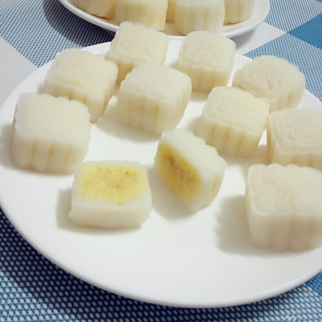 榴莲冰皮月饼