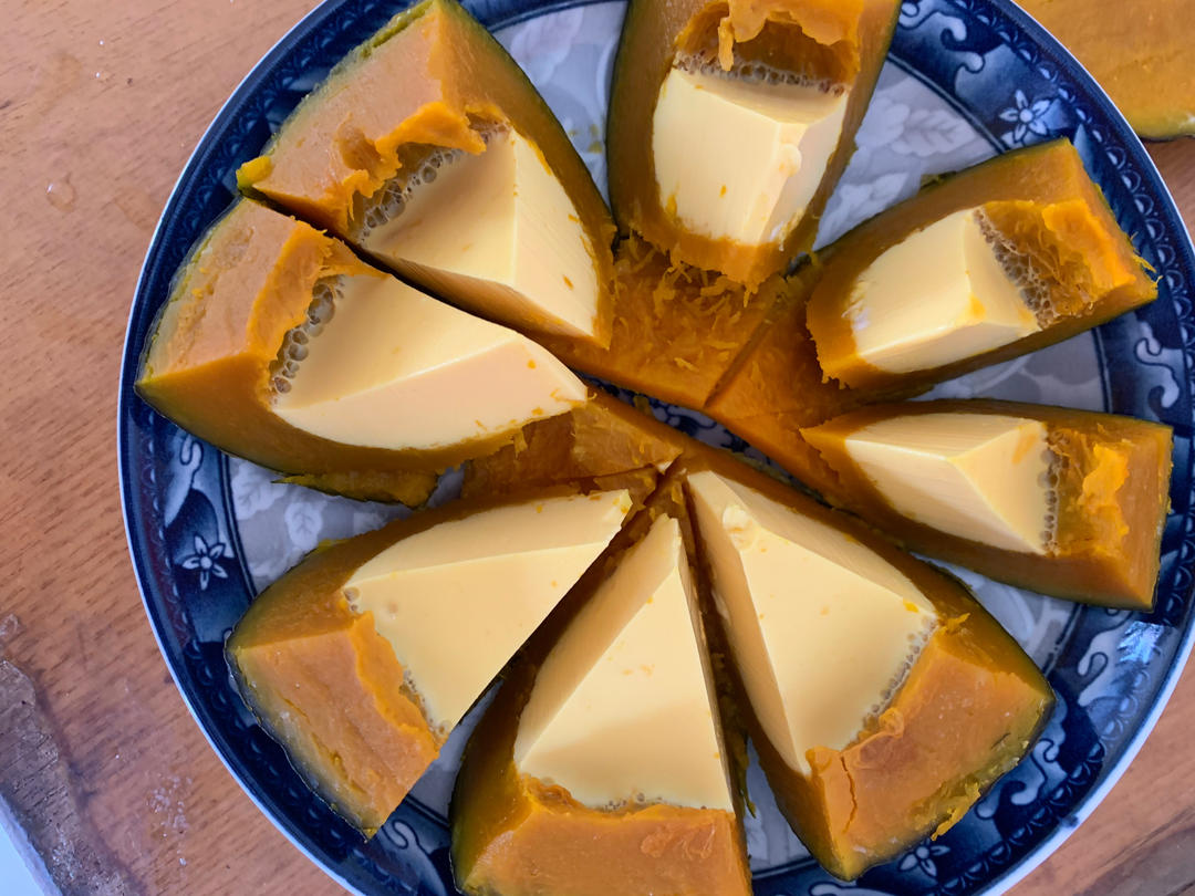 板栗贝贝南瓜@南瓜蒸蛋🎃简单快手