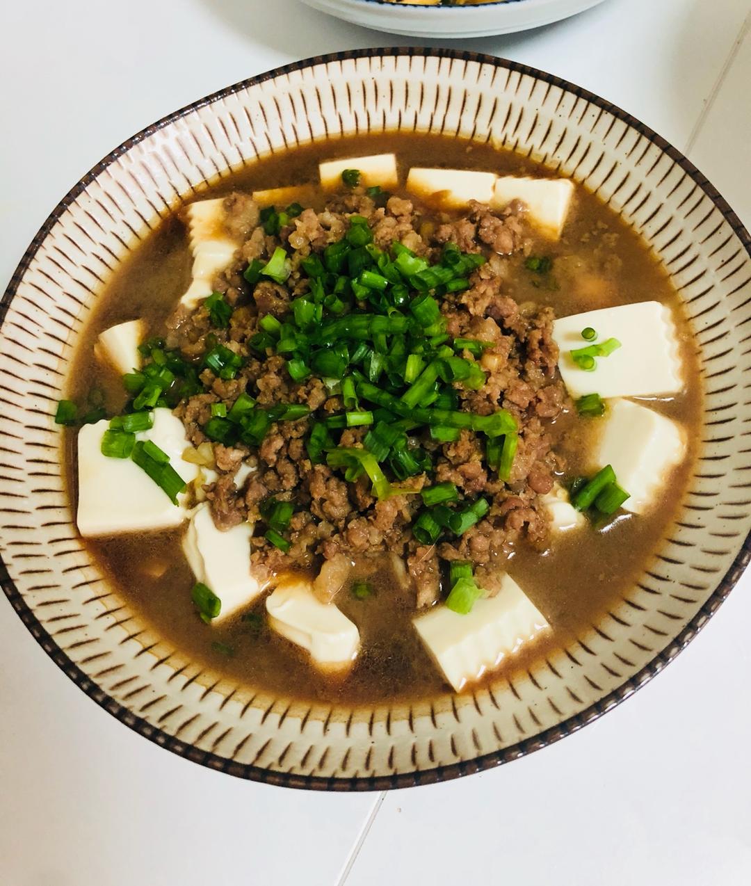 肉末蒸豆腐