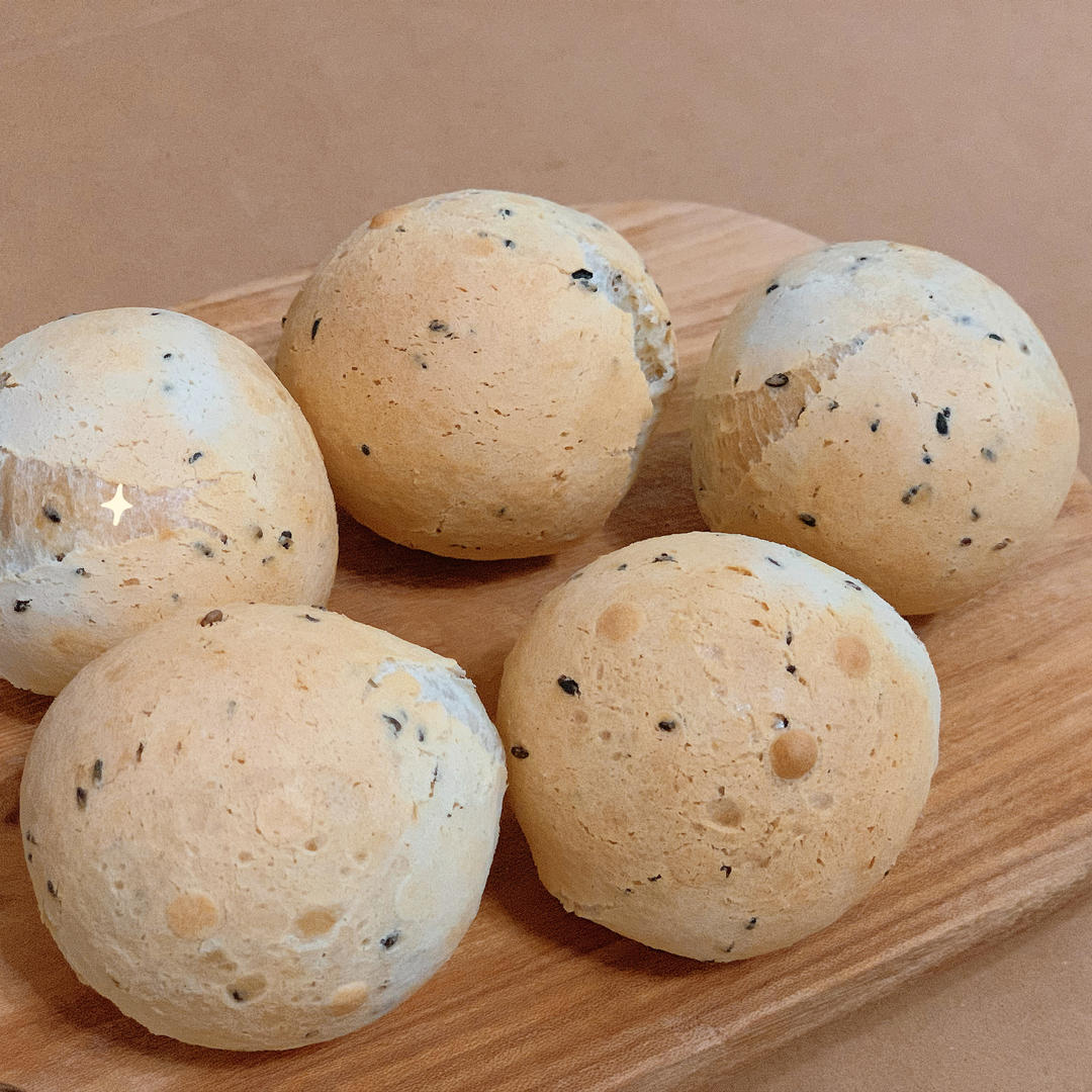 空气炸锅麻薯！软噗噗圆滚滚超好吃！