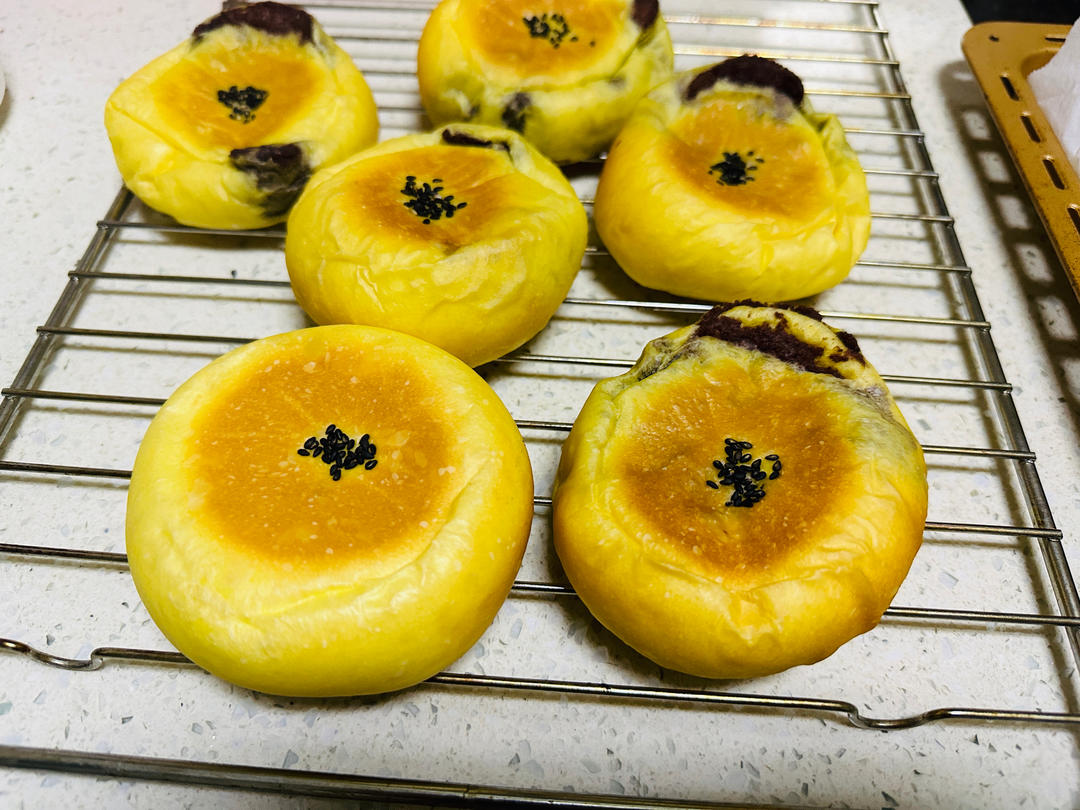 日式南瓜蜜豆包