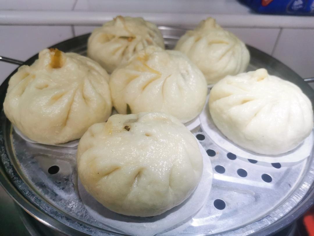 萝卜粉丝纯素馅包子