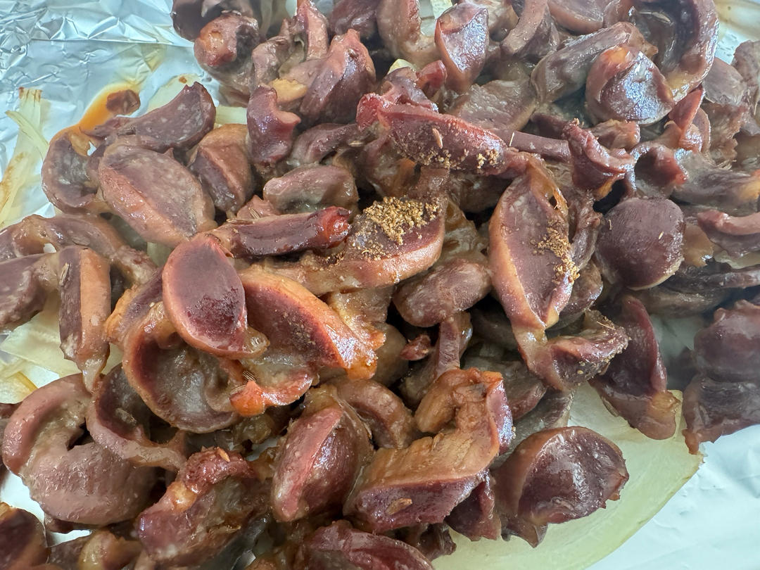 孜然鸡胗