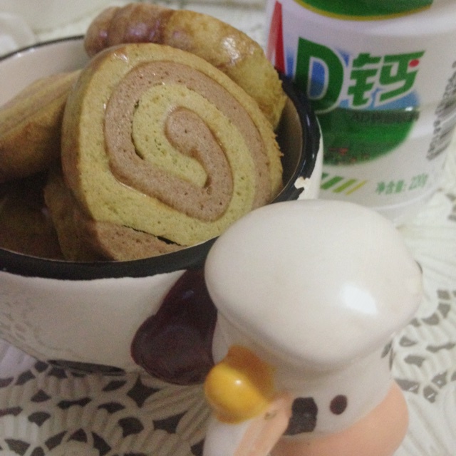 摩卡双色饼干