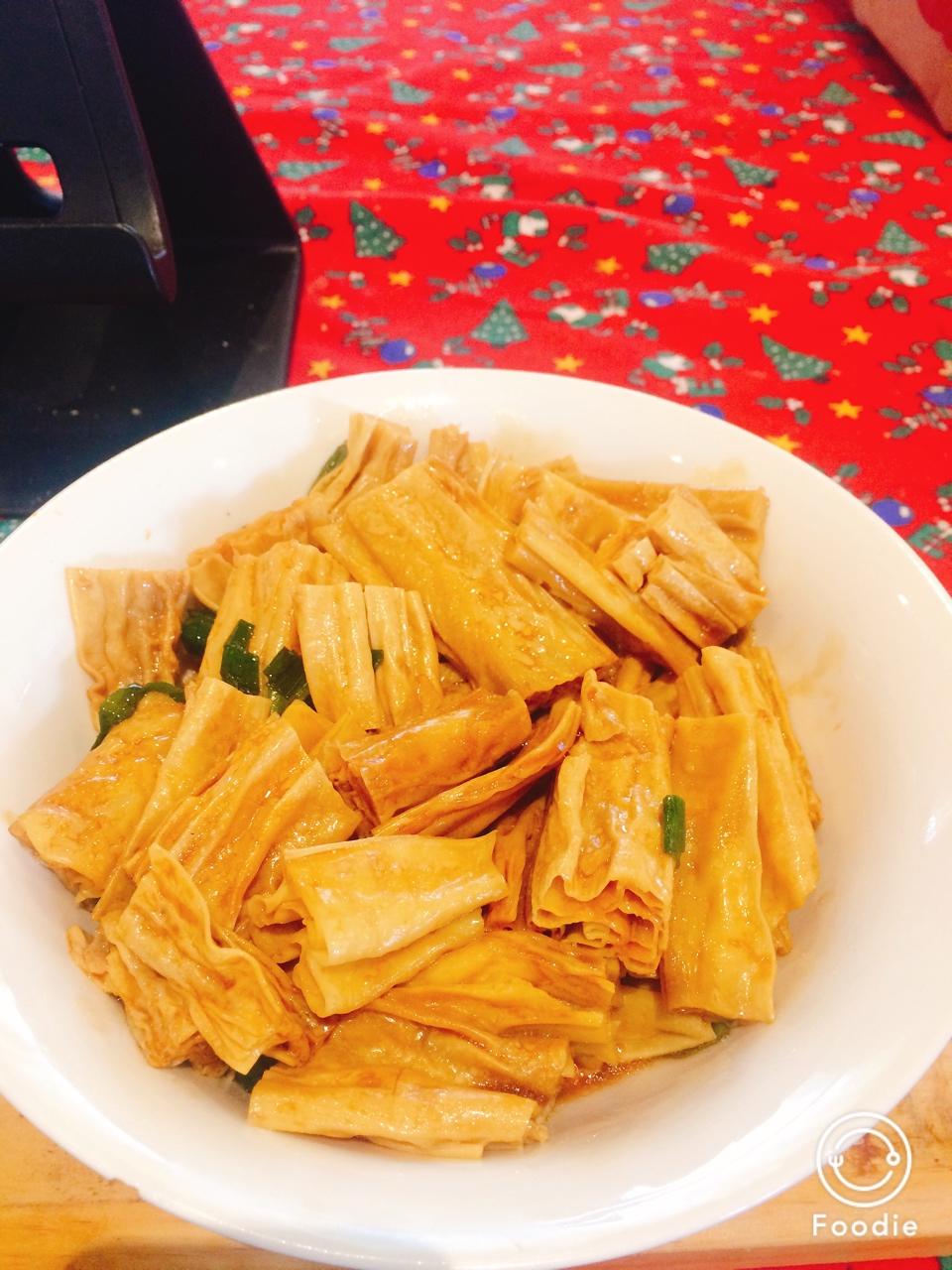 快手烧腐竹
