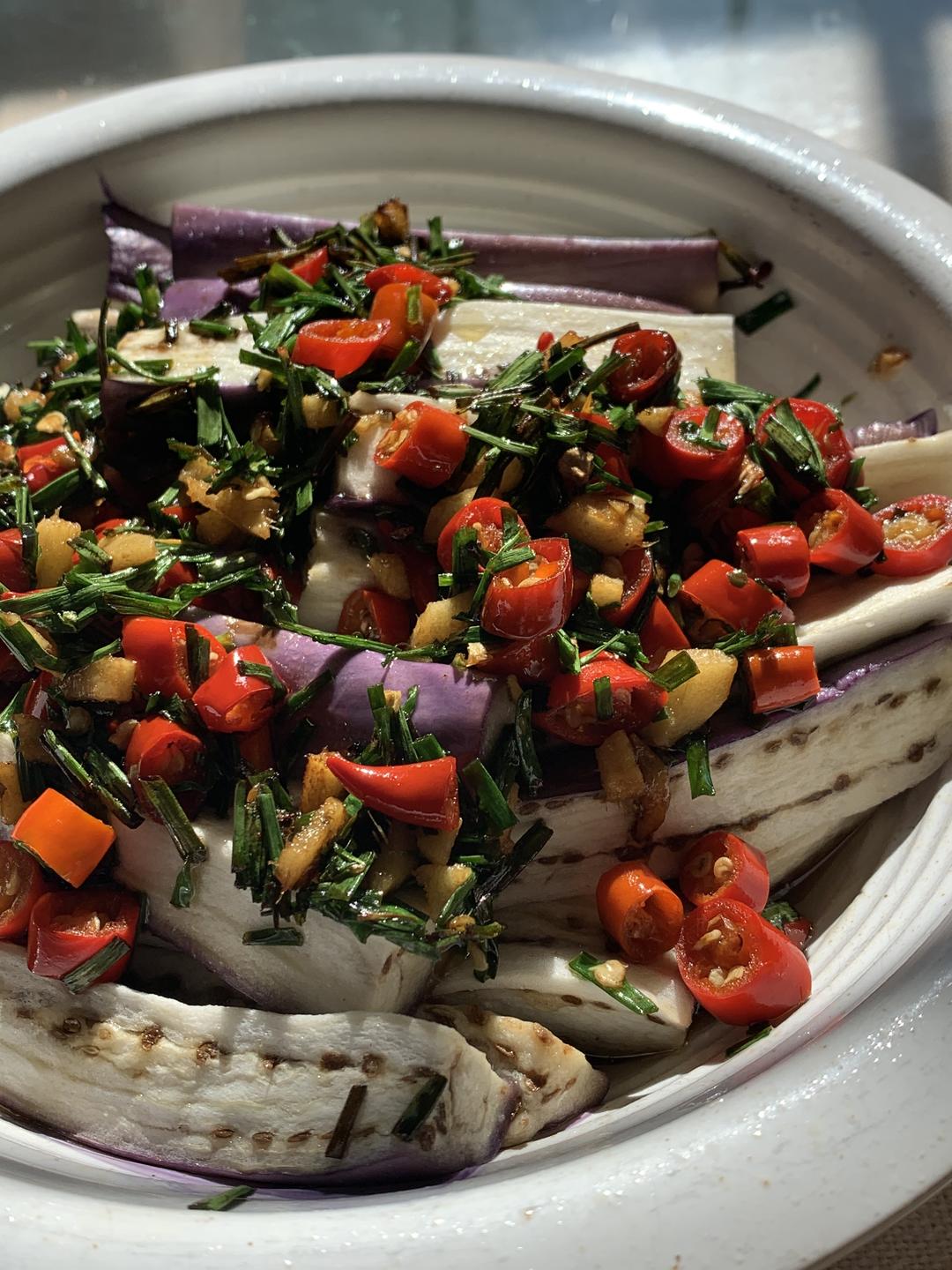 别味蒸茄子😋的做法