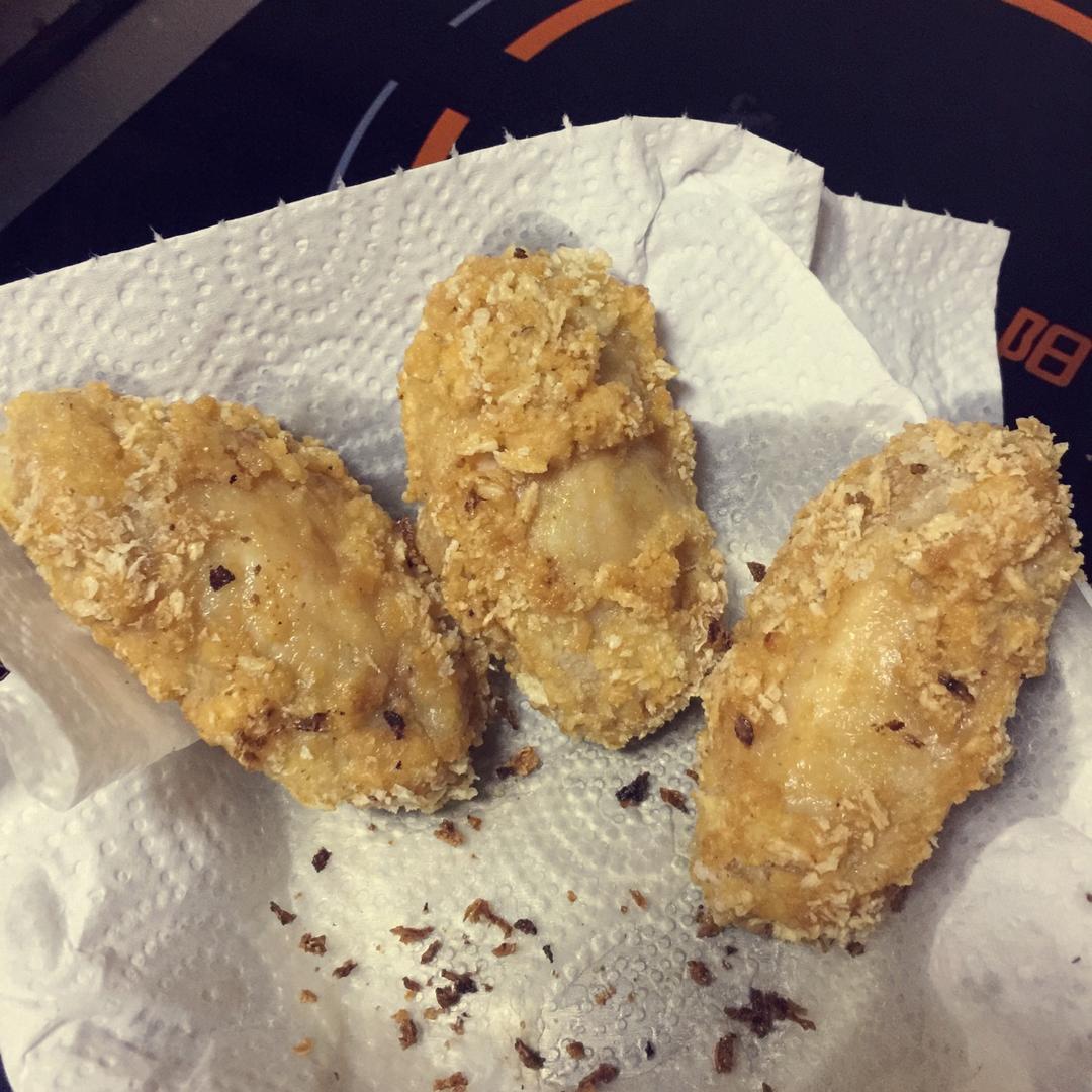 香脆辣味炸鸡翅