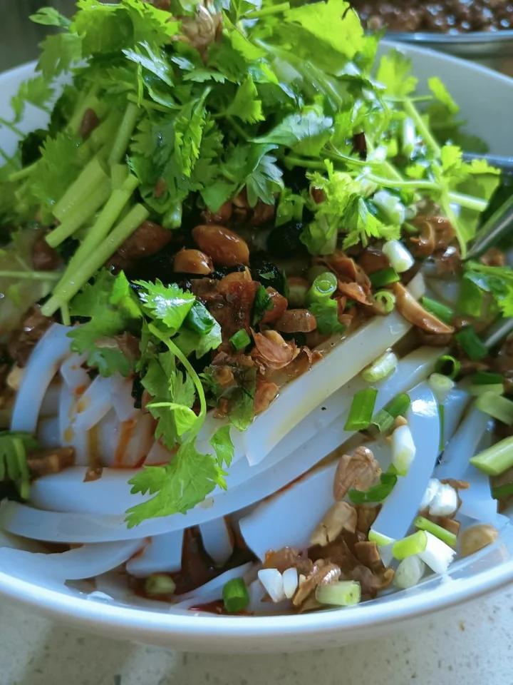 自制豌豆凉粉