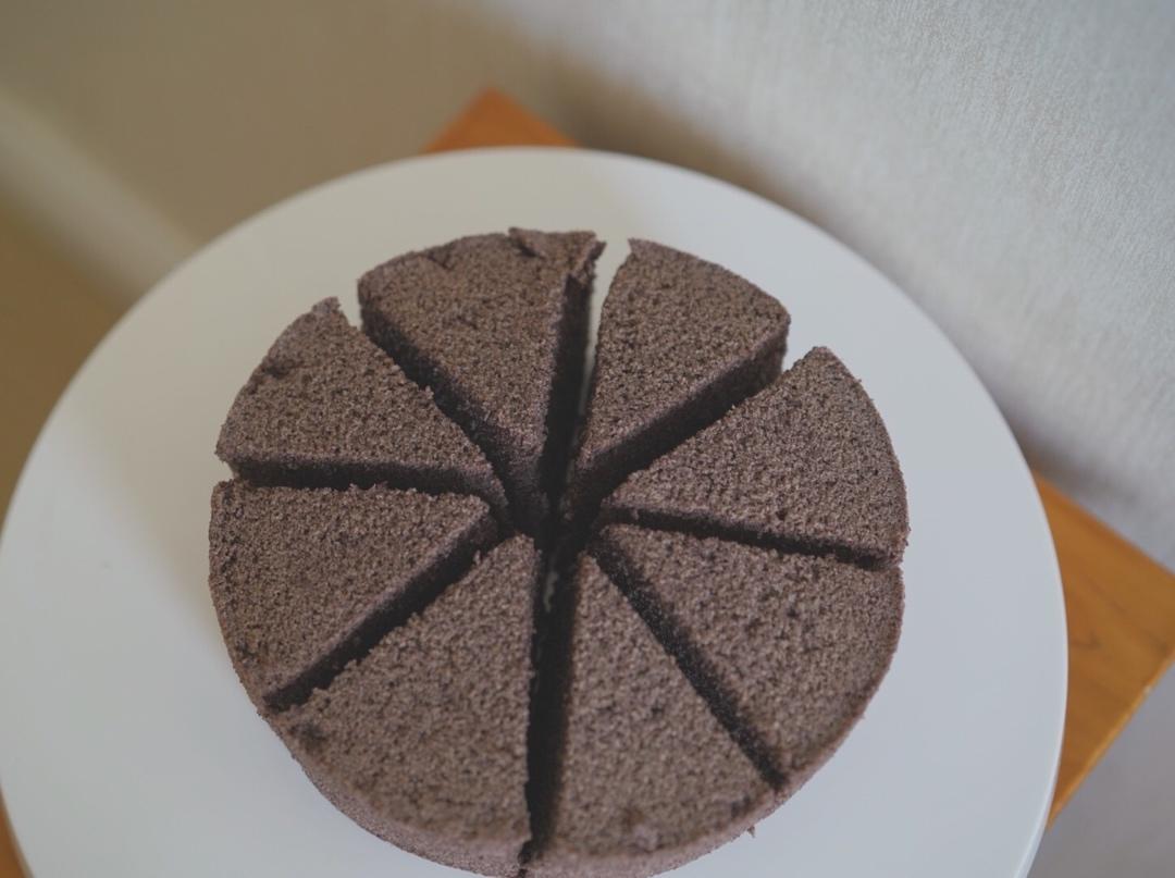 不上火宝宝也能吃的黑米蒸蛋糕（6寸）C25