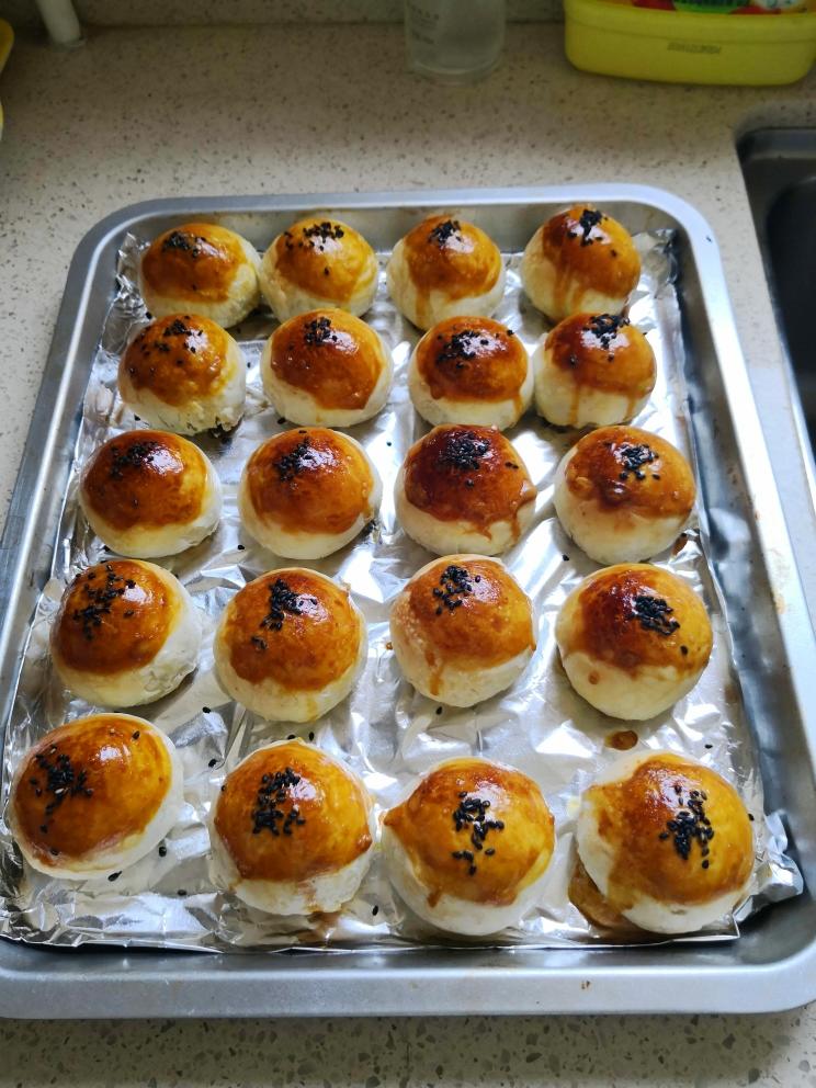 健康美味的蛋黄酥