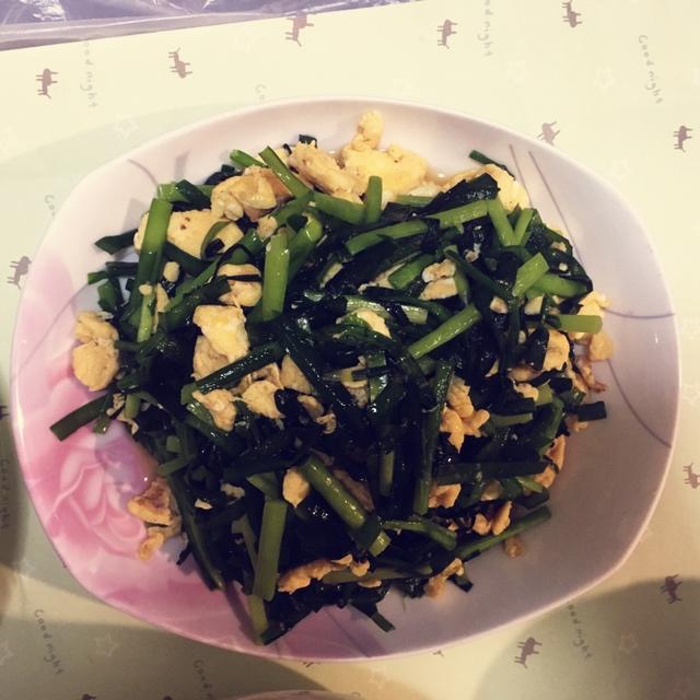 韭菜炒鸡蛋