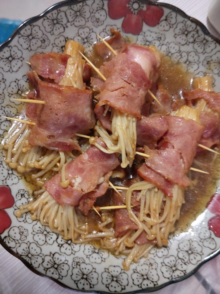 金针菇培根卷