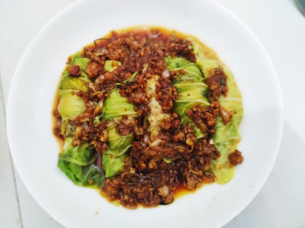 肉酿白菜卷