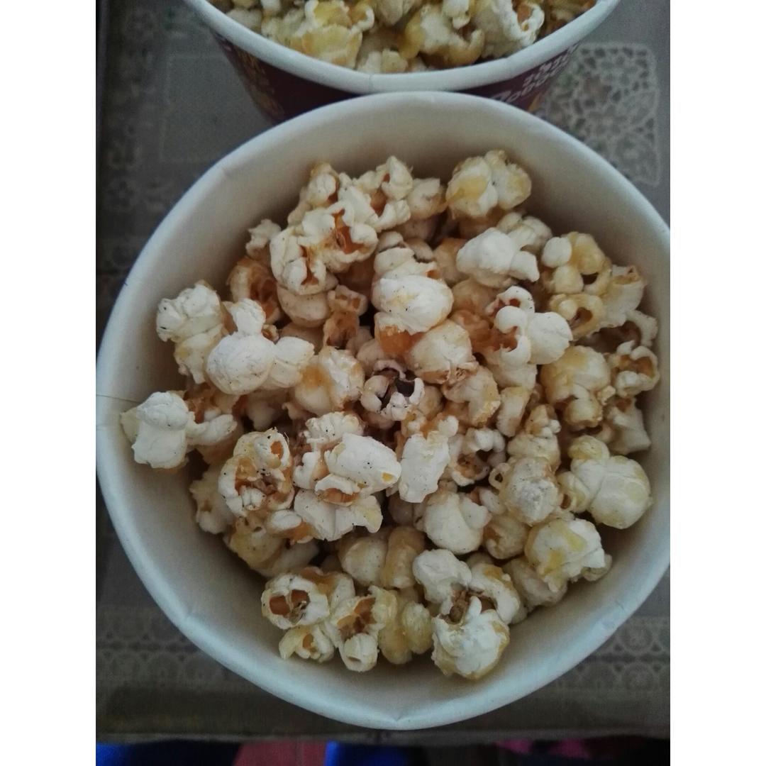 春节零食自制焦糖爆米花 Caramel Popcorn