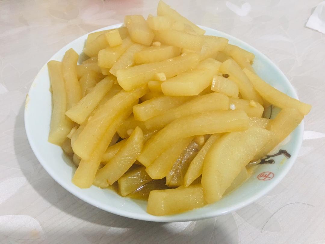 比肉还好吃的，炒白萝卜