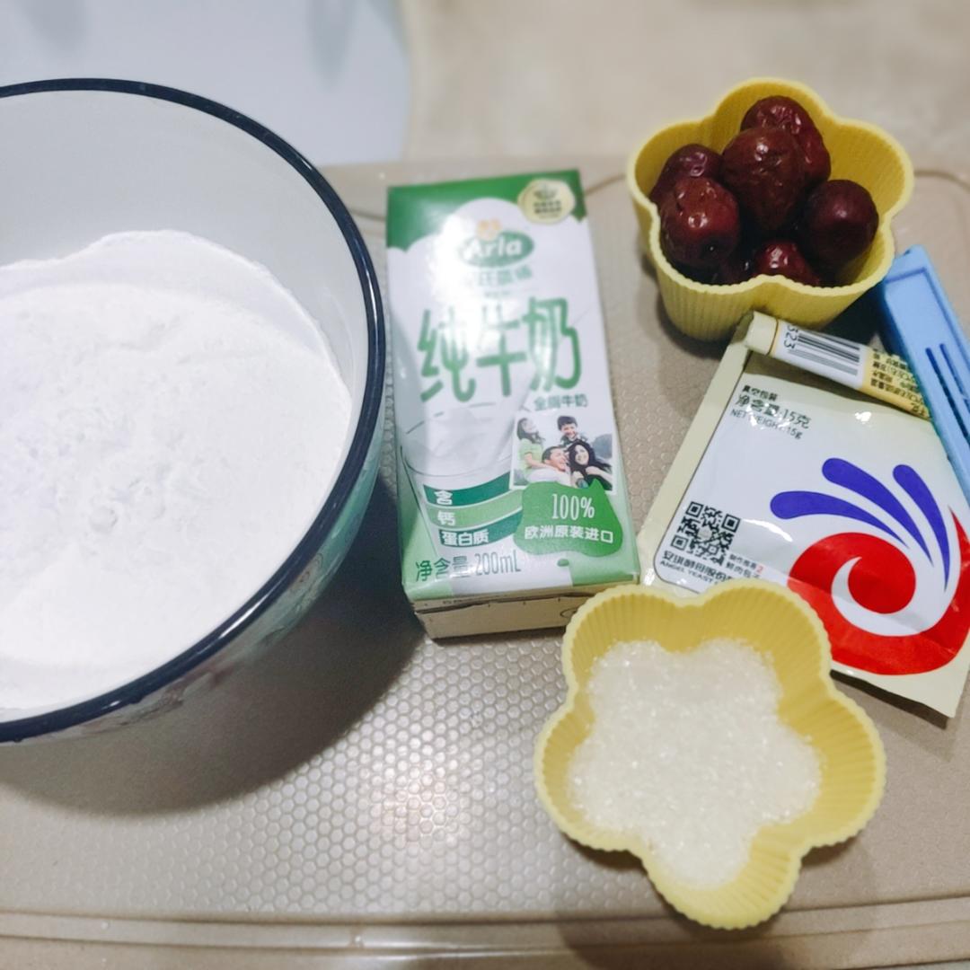 纯奶手撕吐司的做法 步骤1