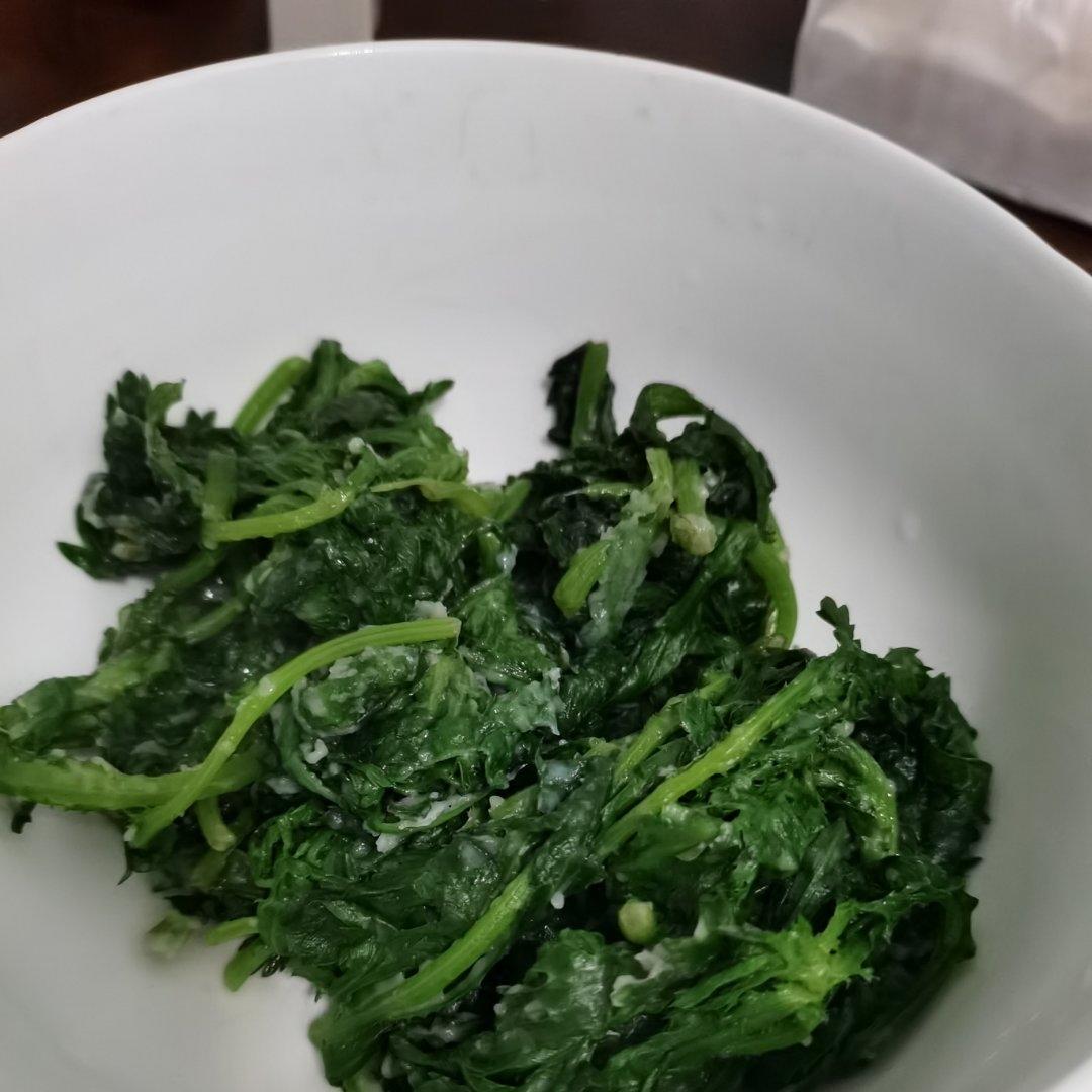 堂妈小厨—蒸茼蒿