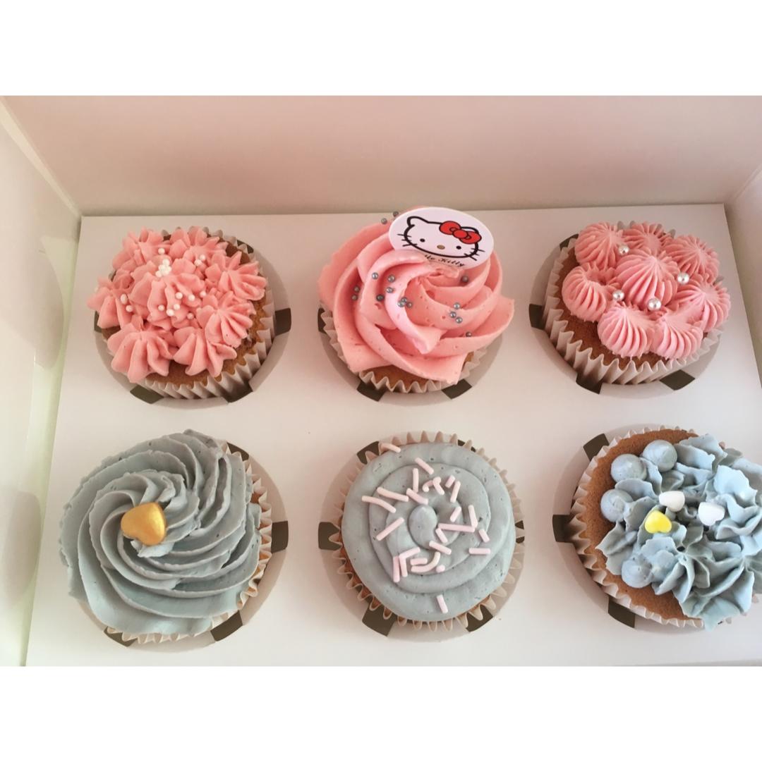 鲜奶油戚风杯子蛋糕（纸杯蛋糕）