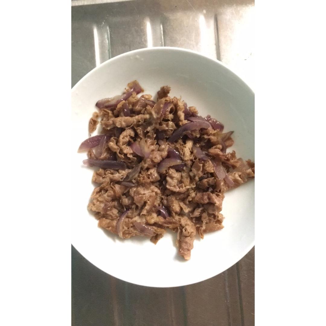 洋葱孜然羊肉片