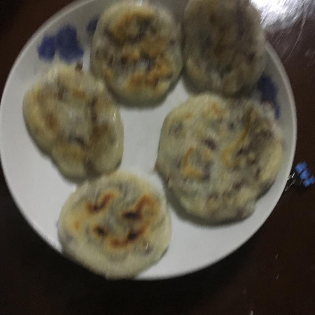 糯米红豆饼