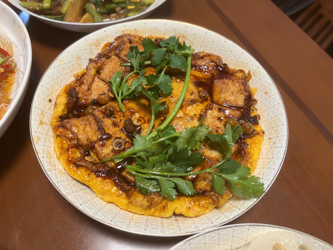 无敌诱人巨下饭鸡蛋抱豆腐