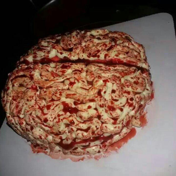 【万圣节】大脑蛋糕