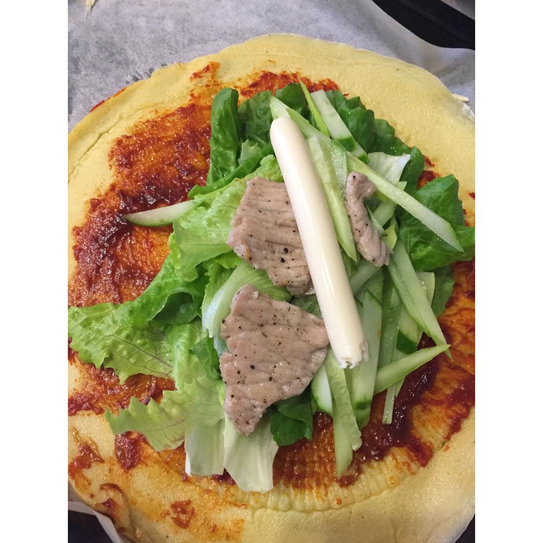 【鸡蛋卷饼】