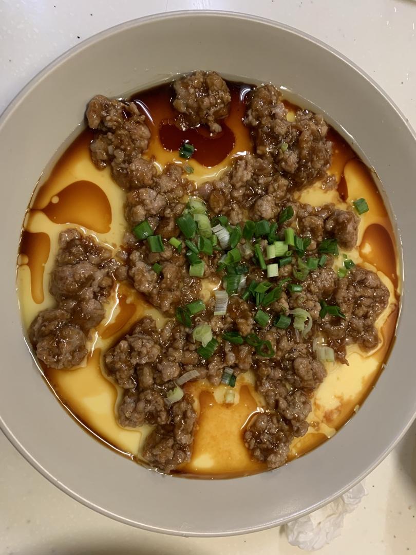 肉末蛋羹