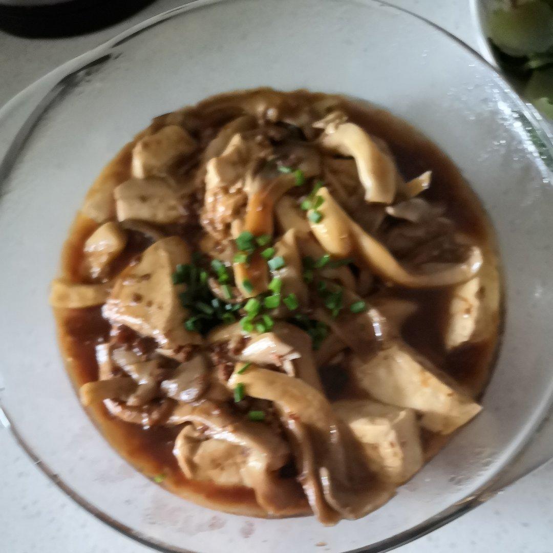 平菇烧豆腐