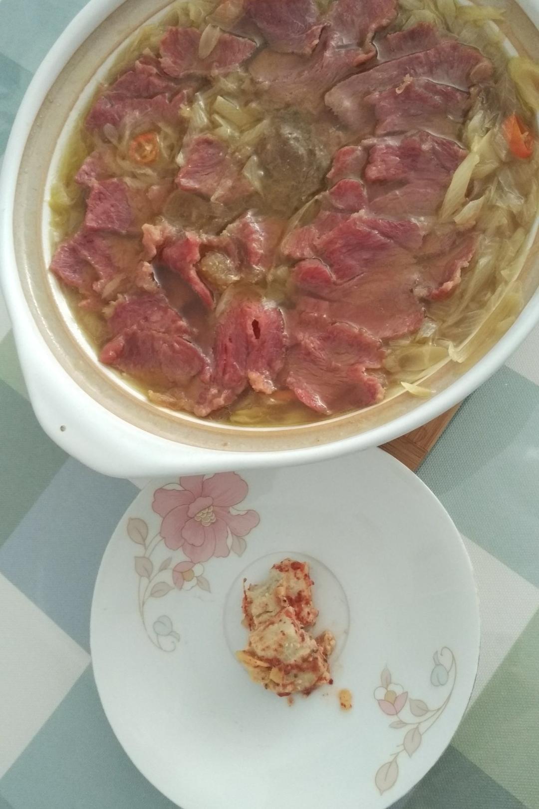 酸牛肉--下饭神菜