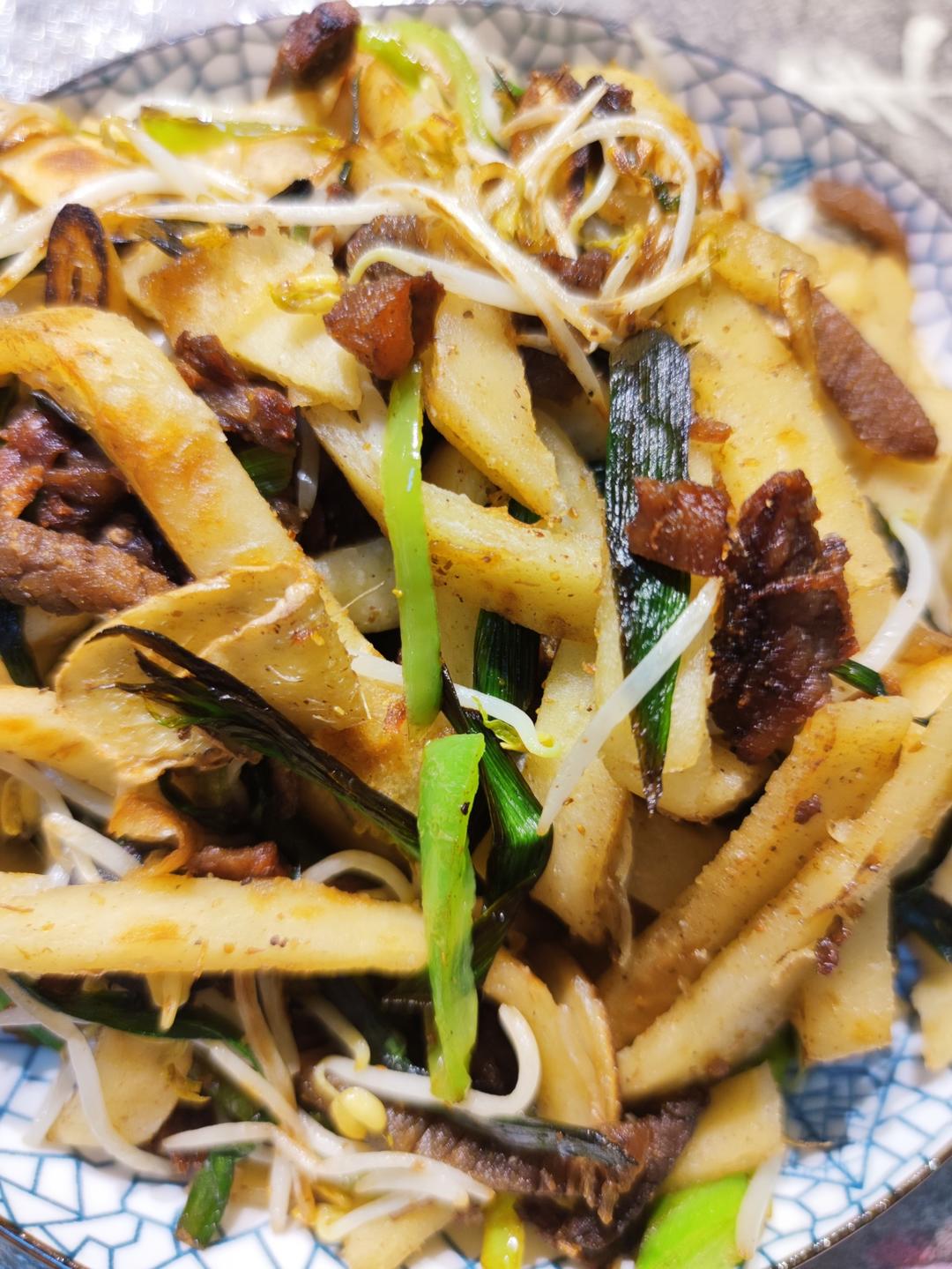 可炒 可泡的饼丝