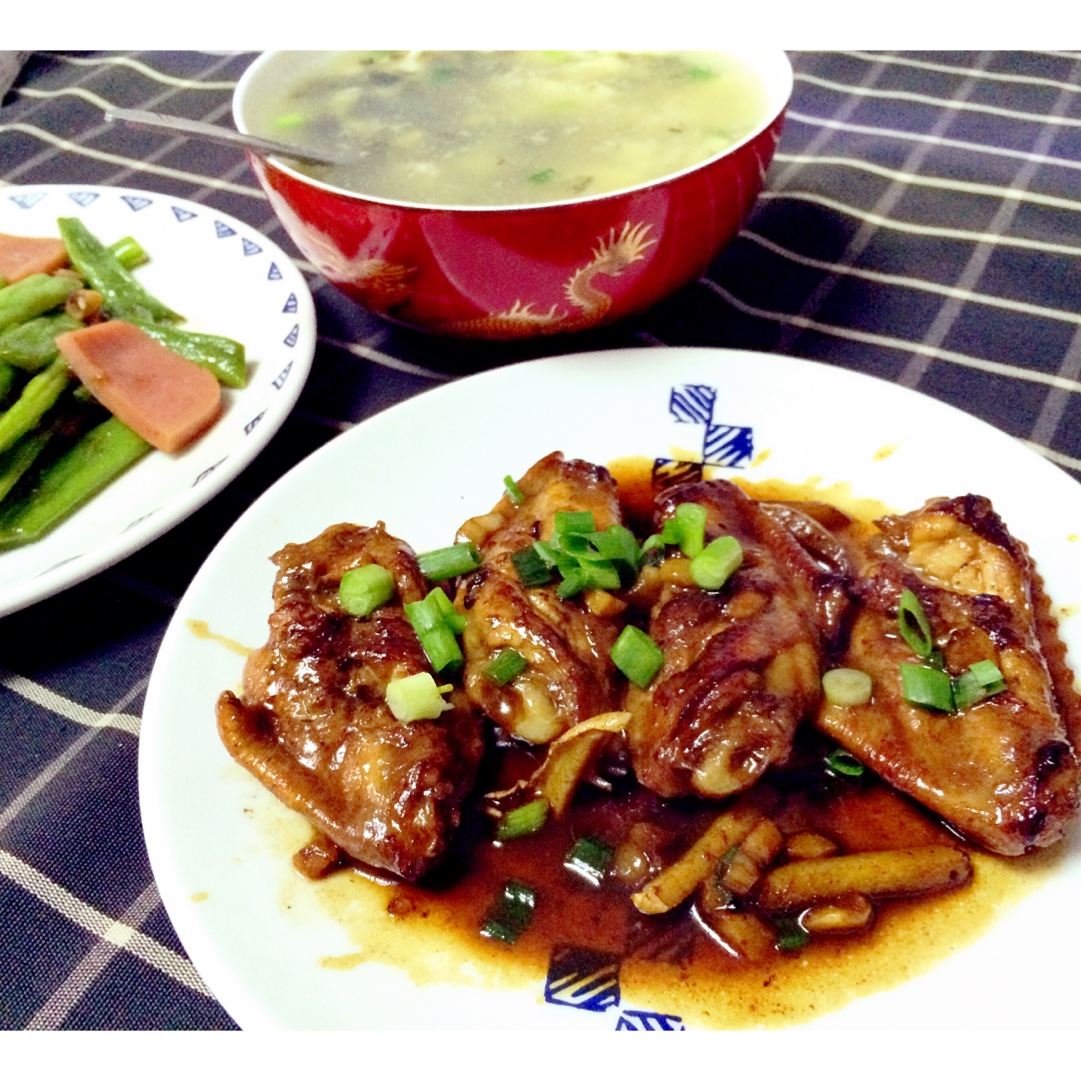 蜜汁鸡翅
