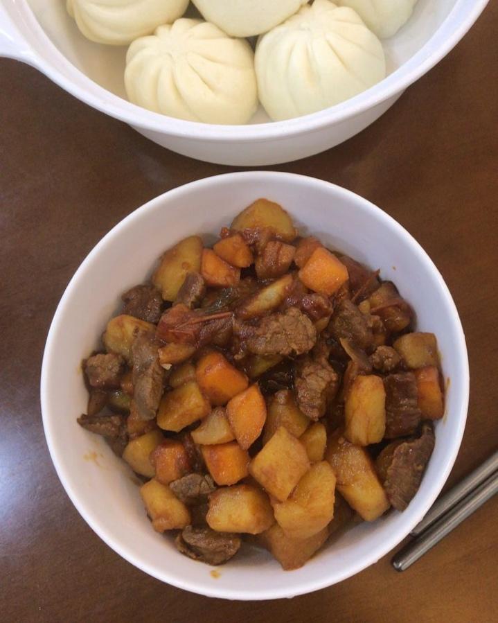 土豆炖牛肉