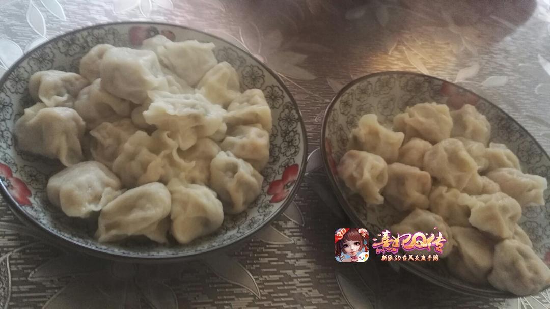 香菇肉馅饺子