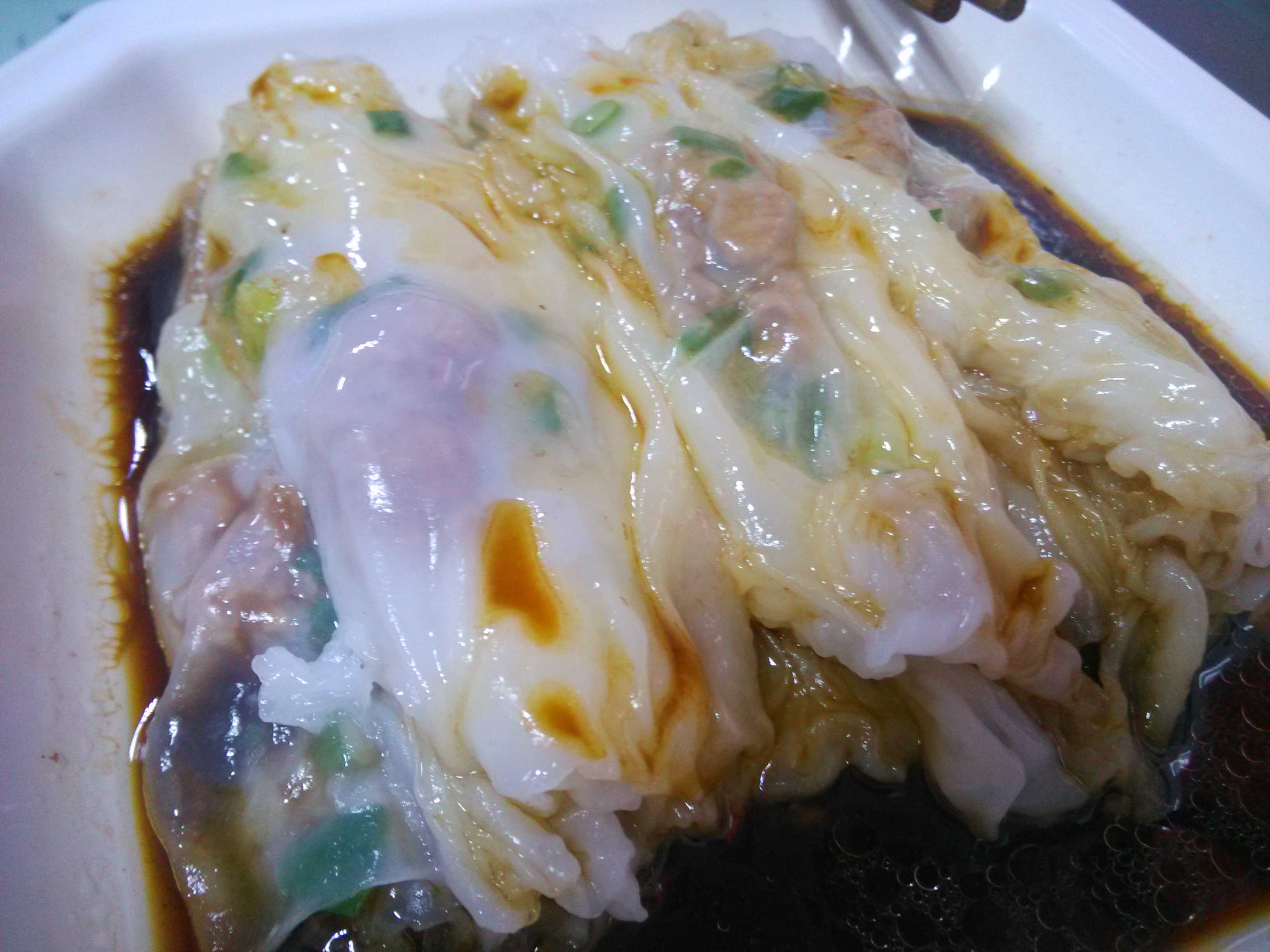 爽口嫩滑，晶莹剔透粤式肠粉——在家自己做拉肠