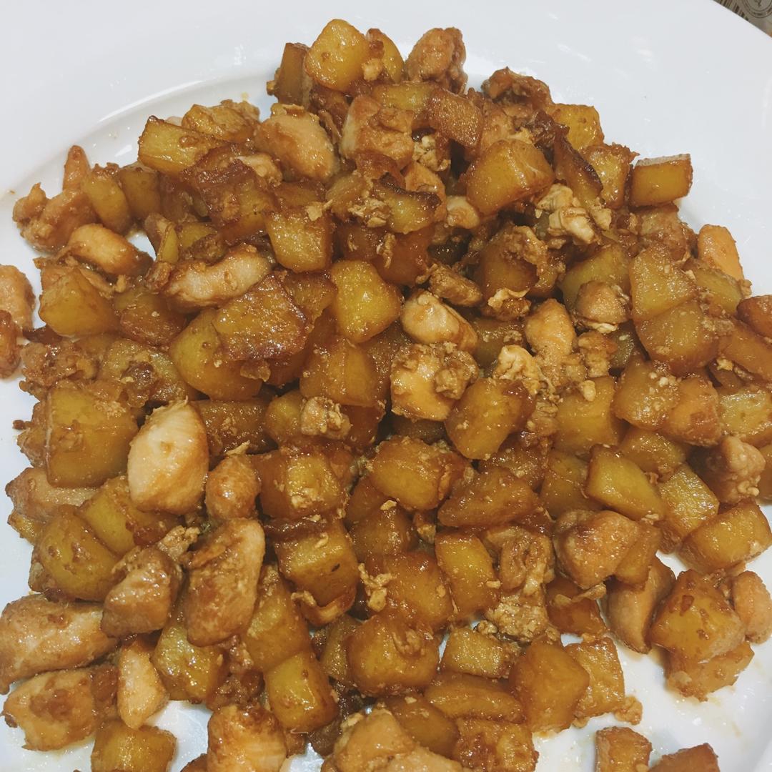 一道怎么做都好吃的干煎土豆鸡丁（红烧，咖喱，椒盐，孜然）