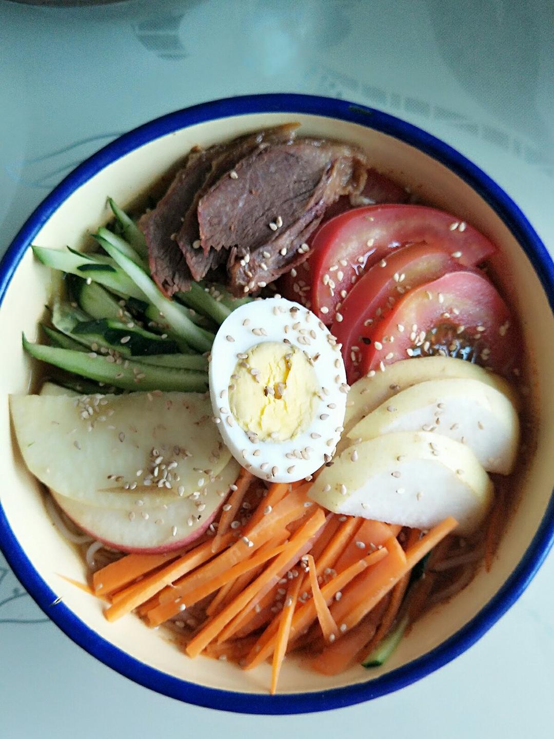 喵喵小灵仙做的冷面