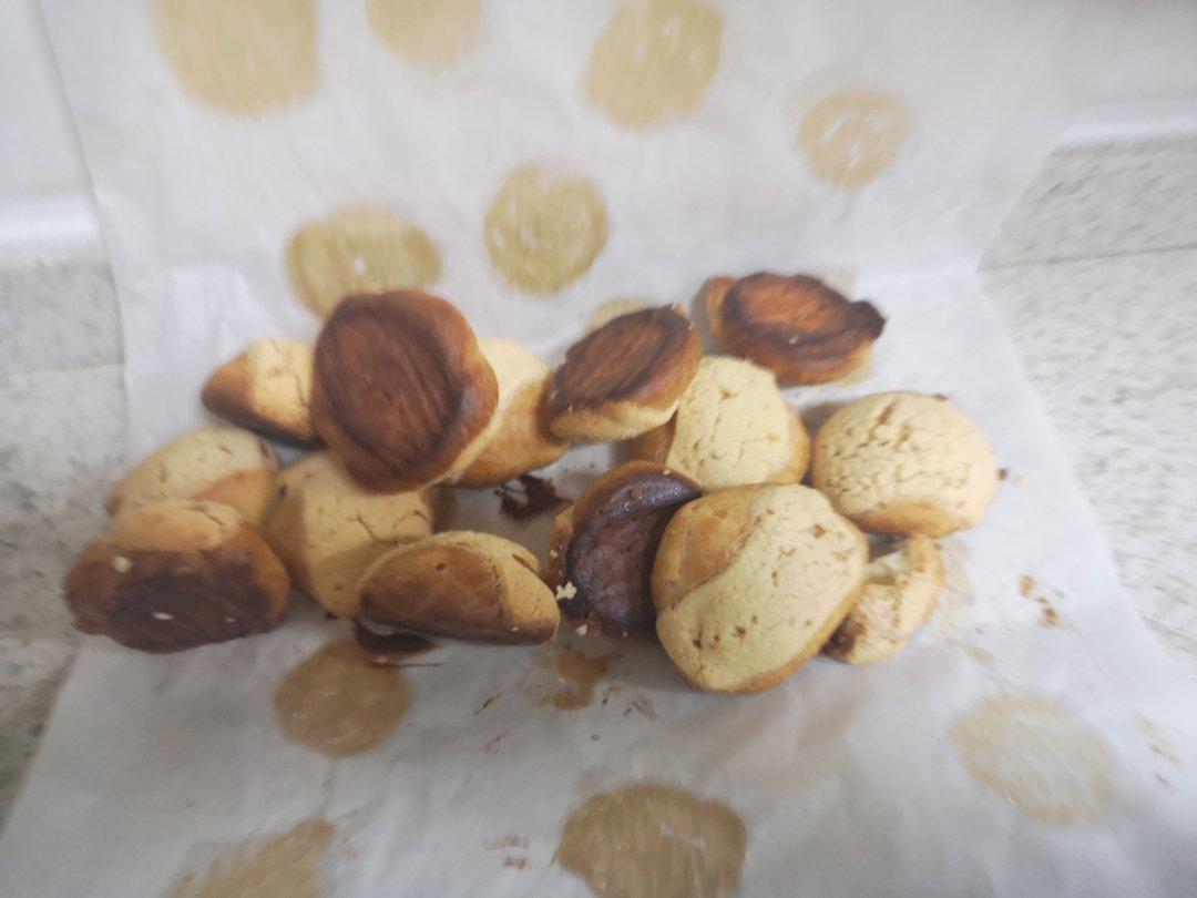 酥皮奶油泡芙--#皮黑森林#