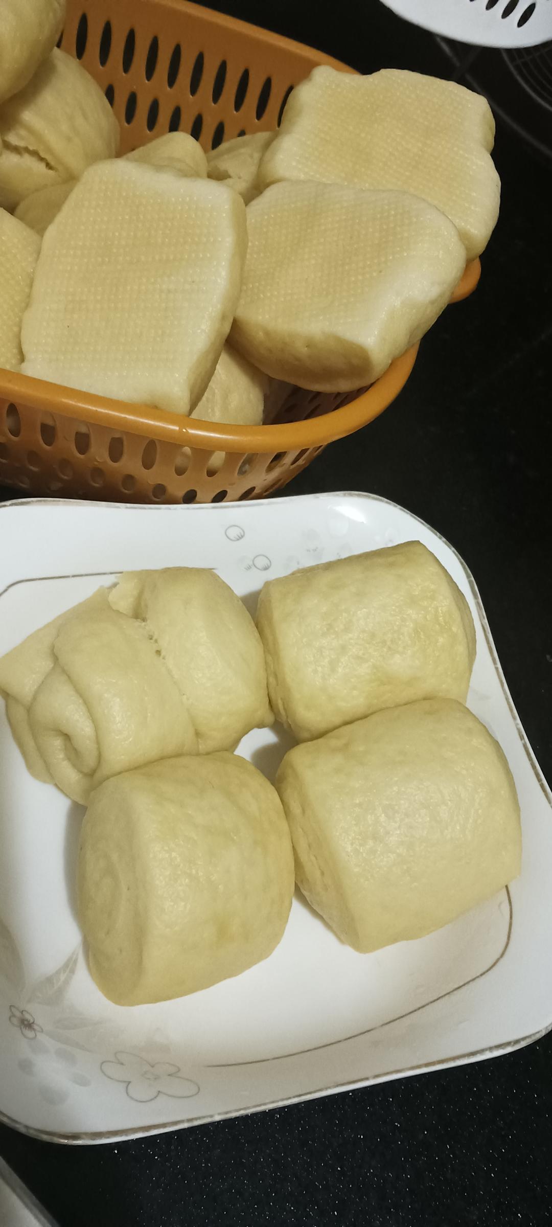 奶香玉米面馒头（一次发酵）