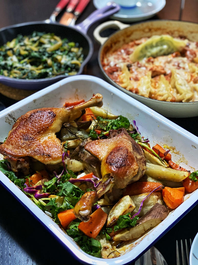 天生巨蟹座做的法式经典油封鸭confitdecanard