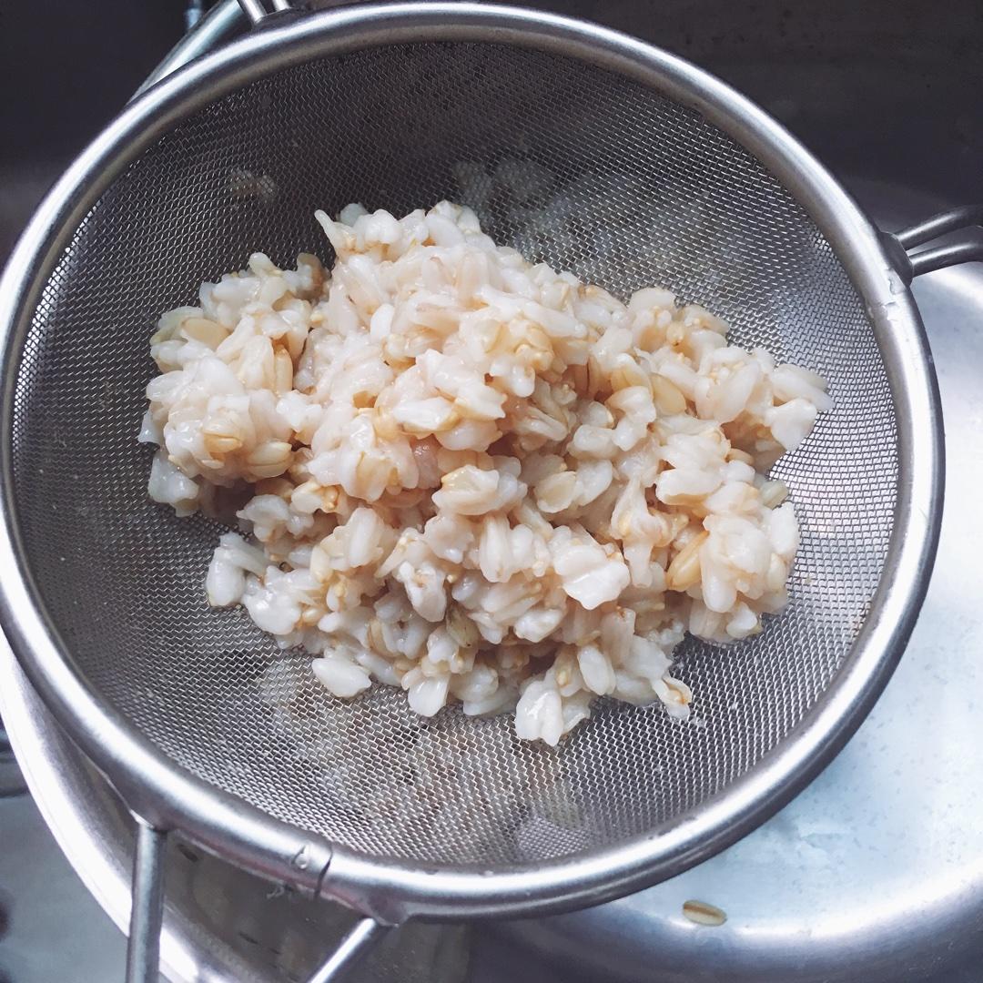 纯燕麦米饭