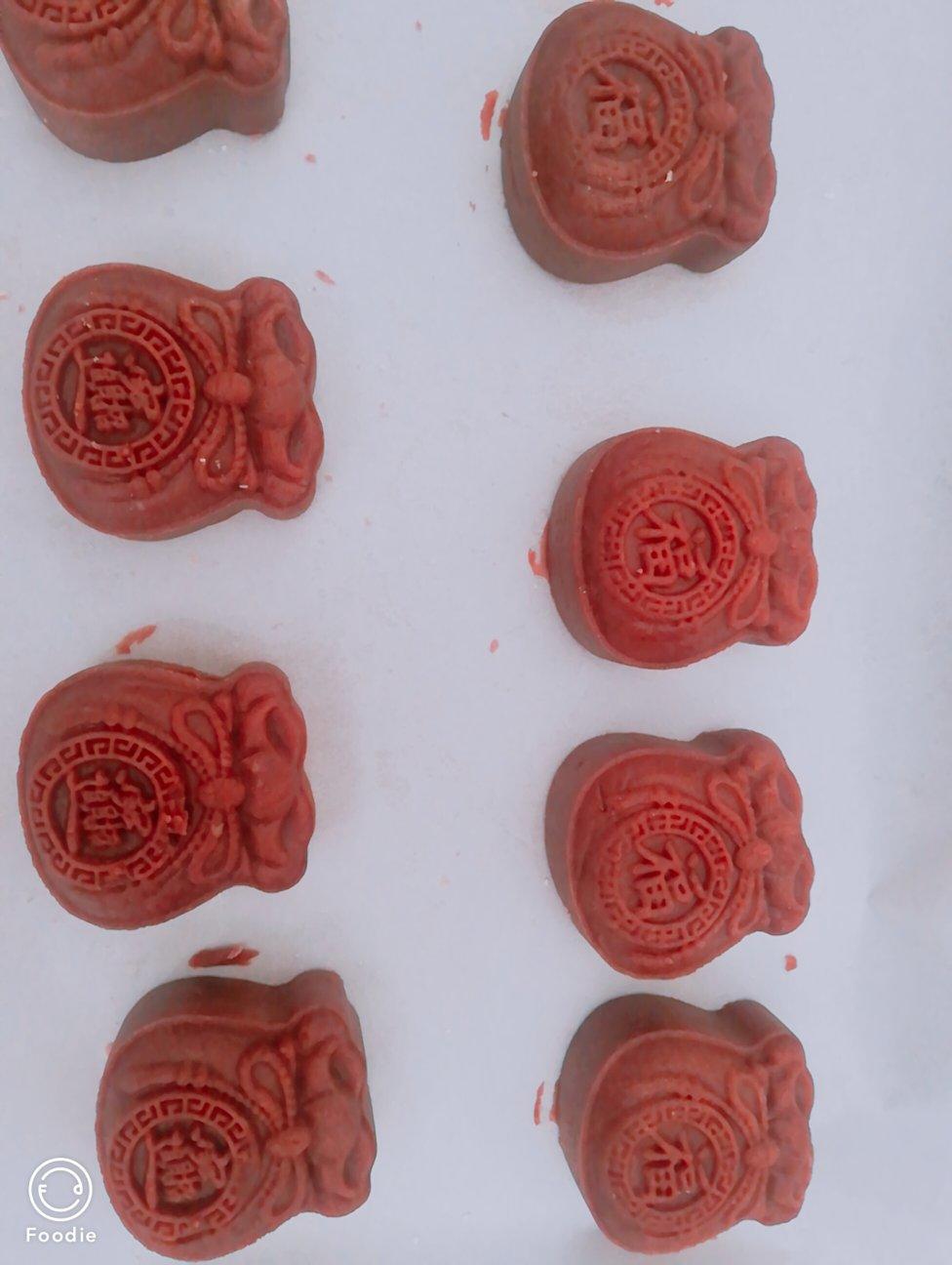 【跟做有奖】新年好彩头｜2种口味开运酥｜开运小金条｜咸蛋黄肉松&红豆沙｜不开裂不塌陷