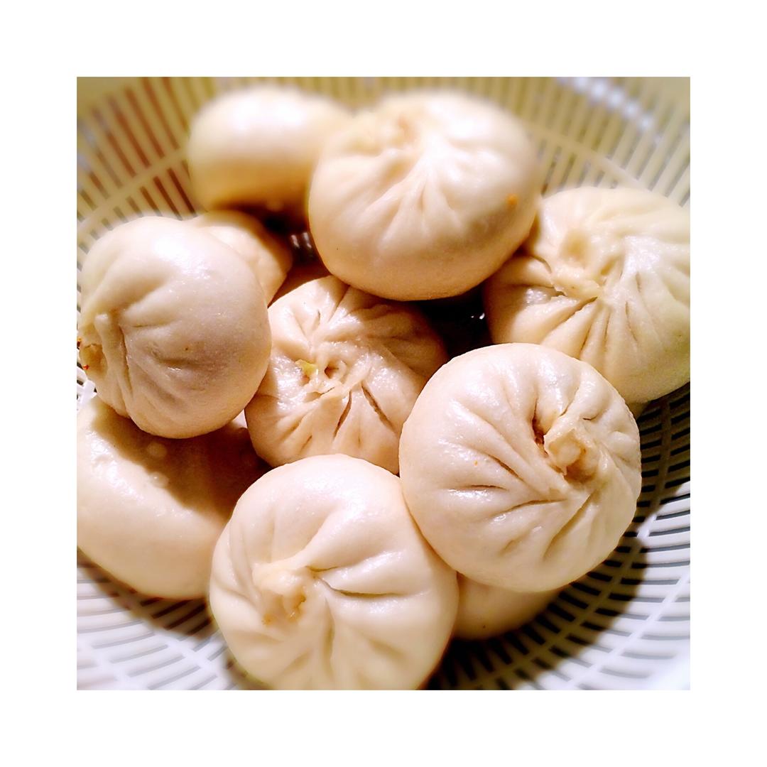家庭手工肉馅大包子