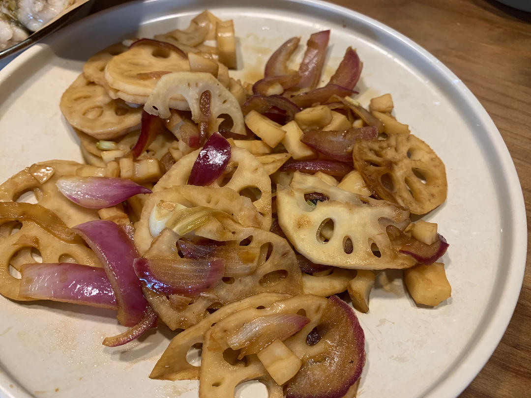 最简单味道惊艳的糖醋藕片