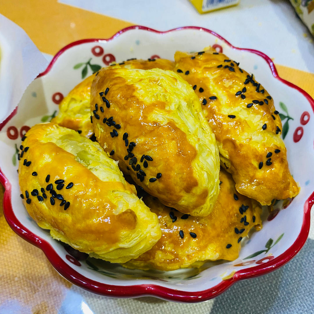 快手红豆酥（蛋挞皮版）