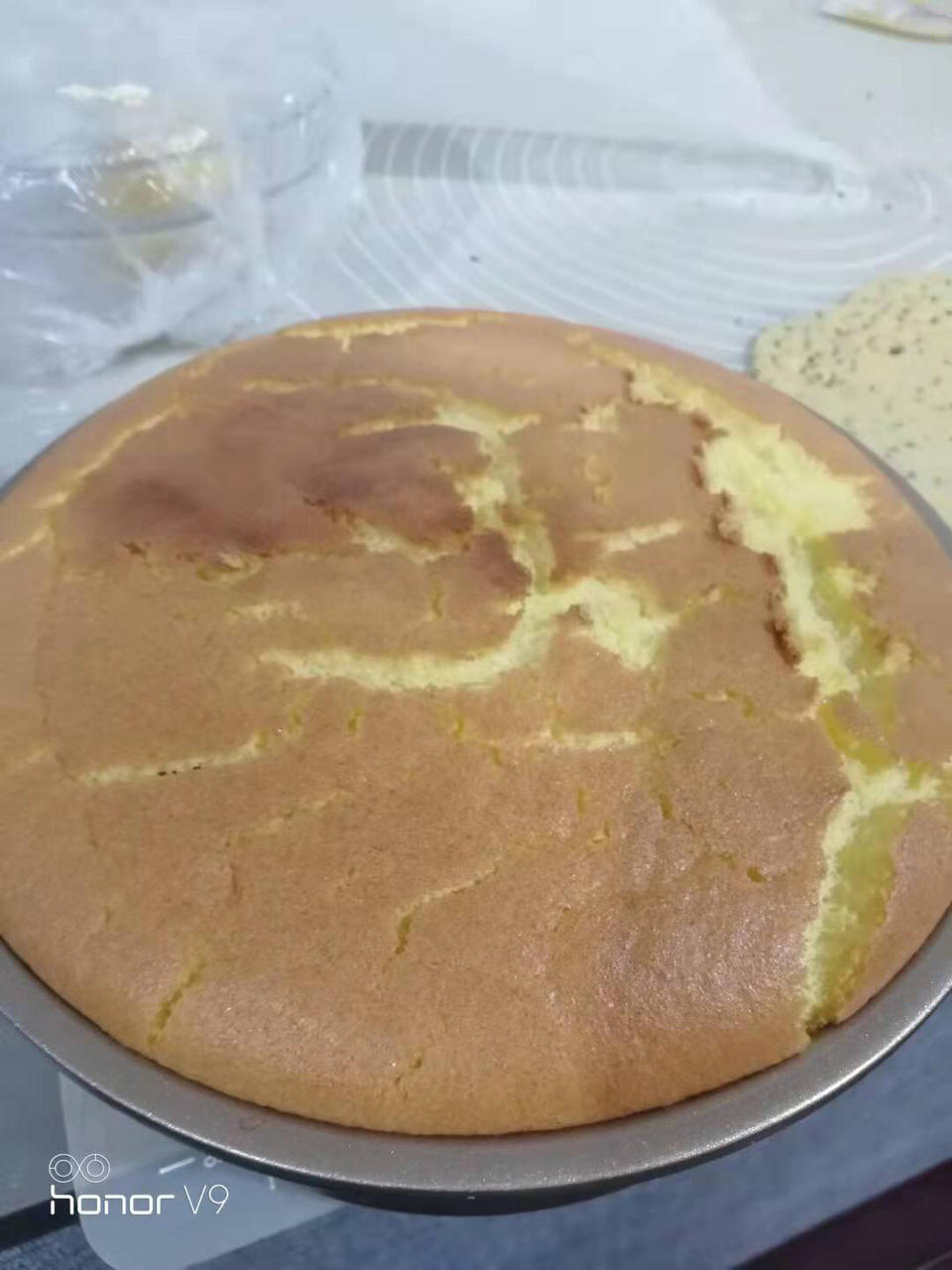 南瓜戚风蛋糕（8寸圆模）