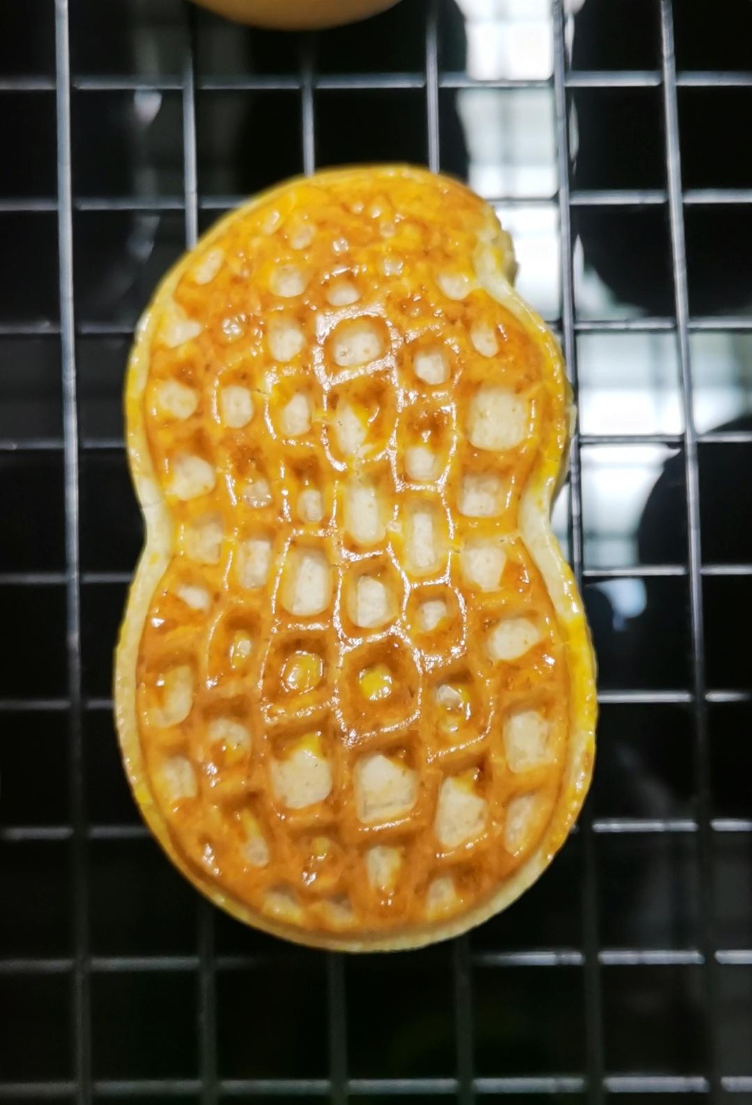 椒盐花生酥皮月饼