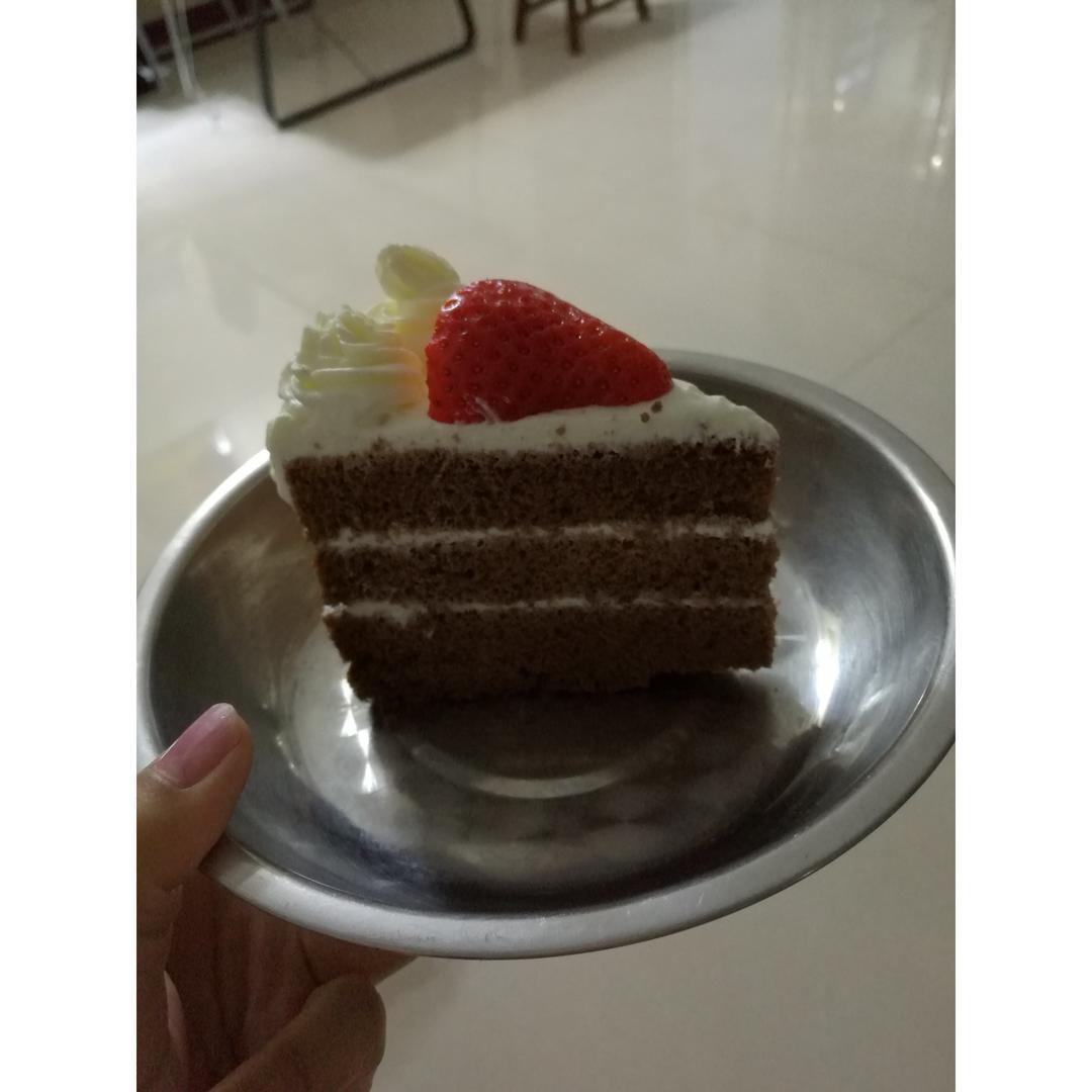 可可戚风蛋糕