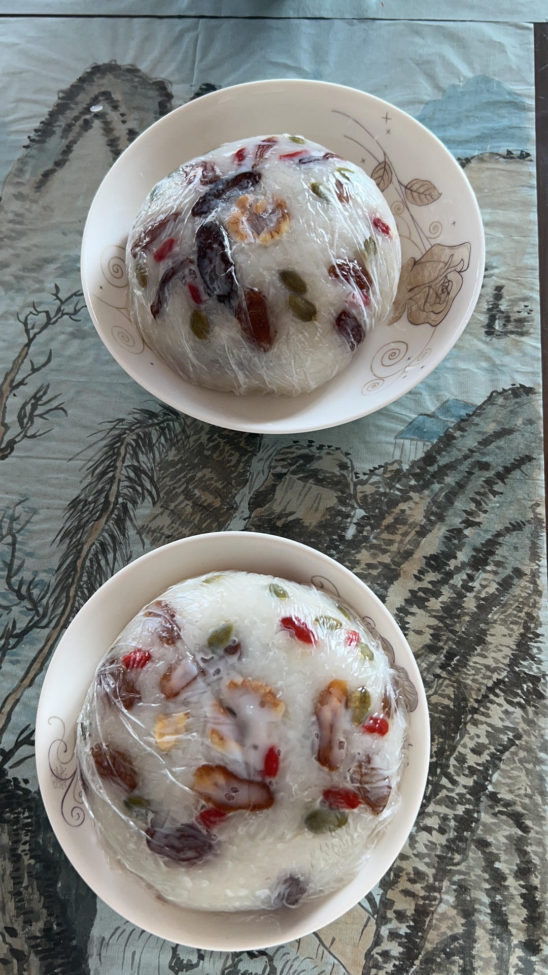 【猪油夹沙八宝饭】古法蒸糯米