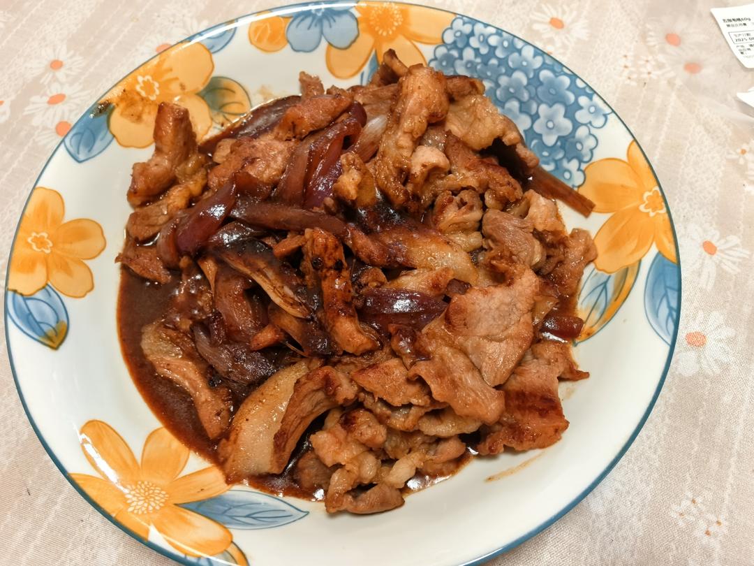 香煎梅花肉～秒光盘